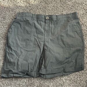 Sonoma Women's Army Green Shorts